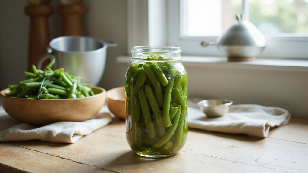 canning green beans safely