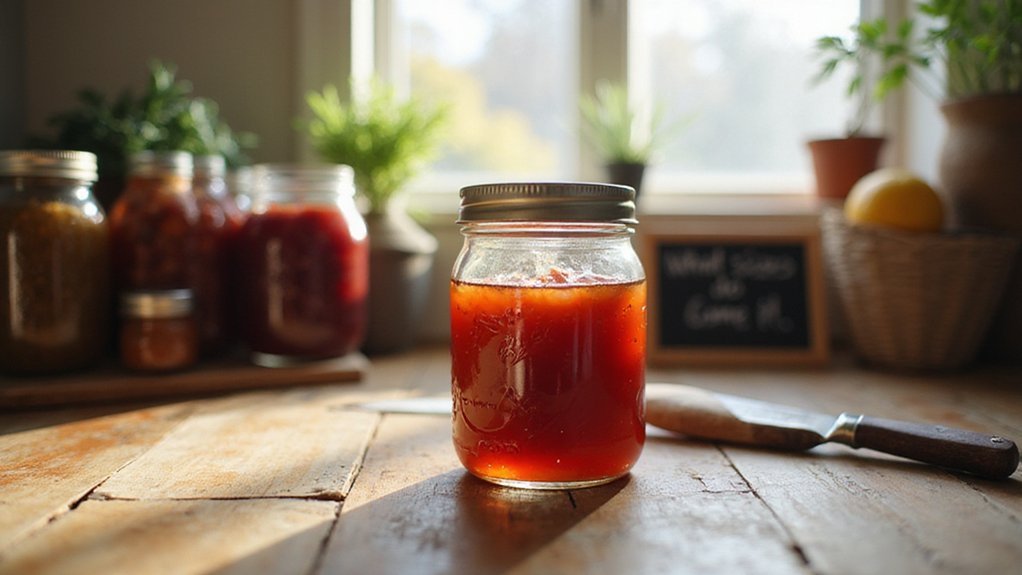 canning jar size options