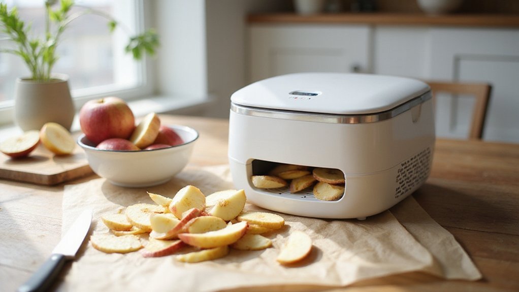 dehydrate apples efficiently
