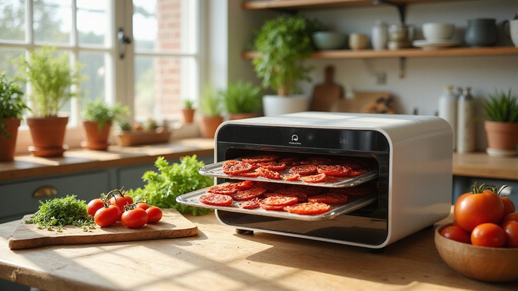 dehydrate fresh tomato slices