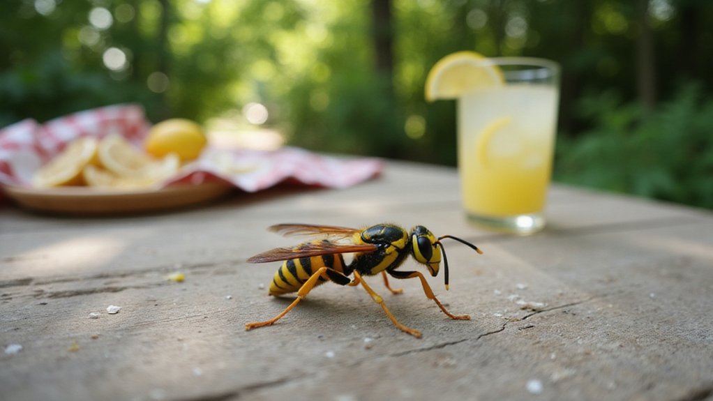 differences between bees and wasps