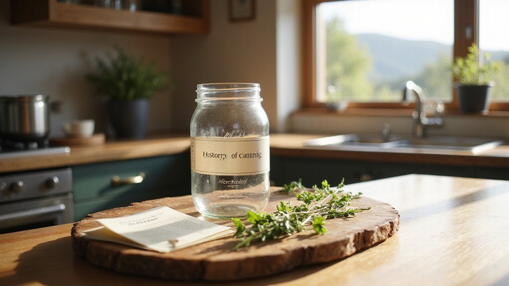 history of canning jars