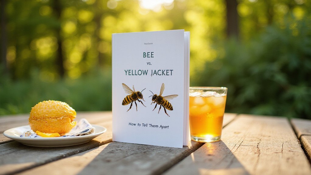 identifying bees and yellow jackets