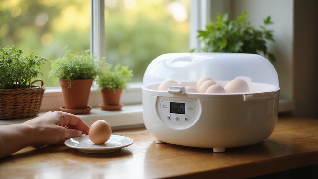 incubator egg placement tips