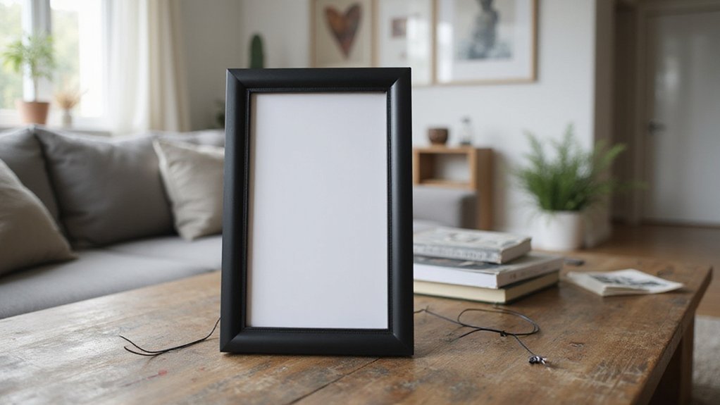 secure wires to frame