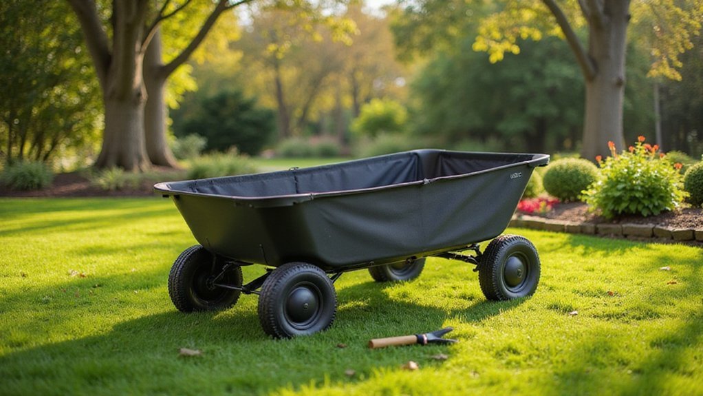 9 Best Garden Carts with Two Wheels for Easy Landscaping
