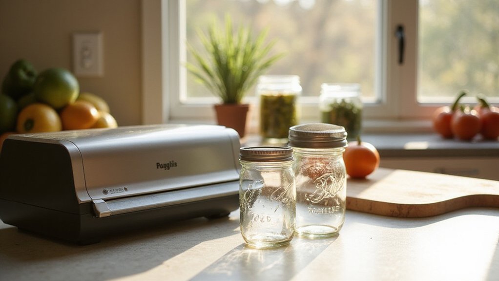 vacuum sealing canning jars